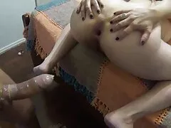 Pequeña rubia ama cuando BF está mirando mientras un xxx chileno casero extraño la folla